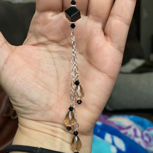 Sterling silver chain official Swarovski crystals - Picture 5 of 5